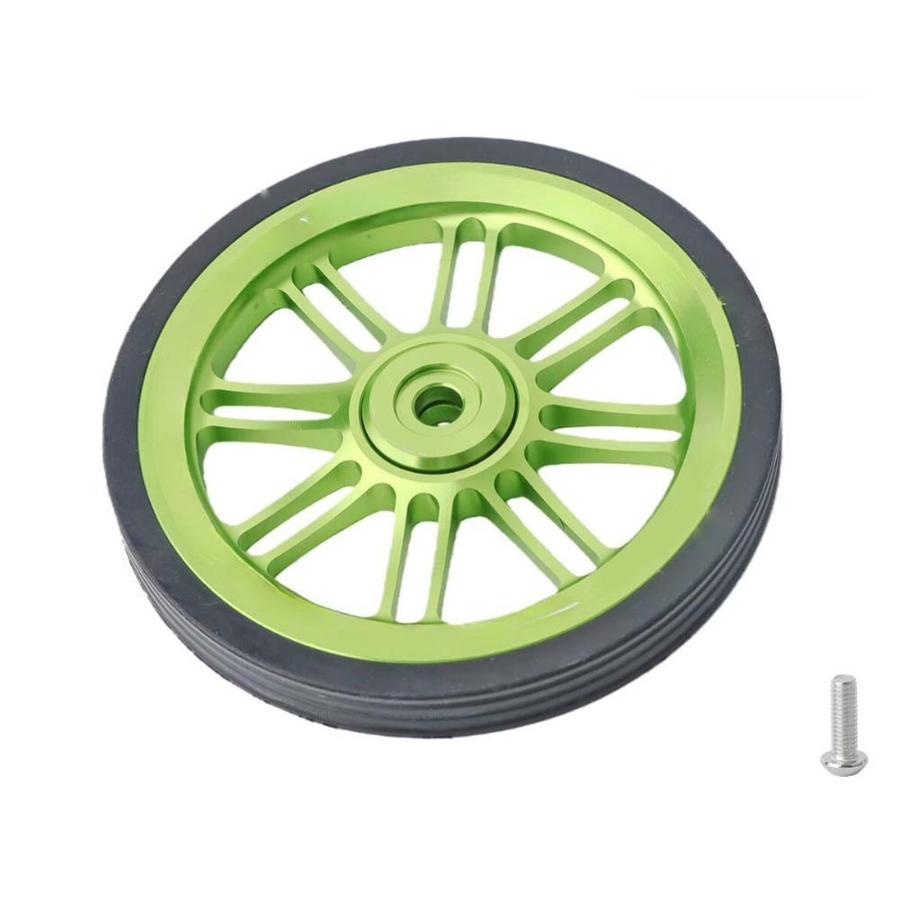 Aluminum alloy CNC cut easy wheel 85mm for Brompton folding bicycle anti rust