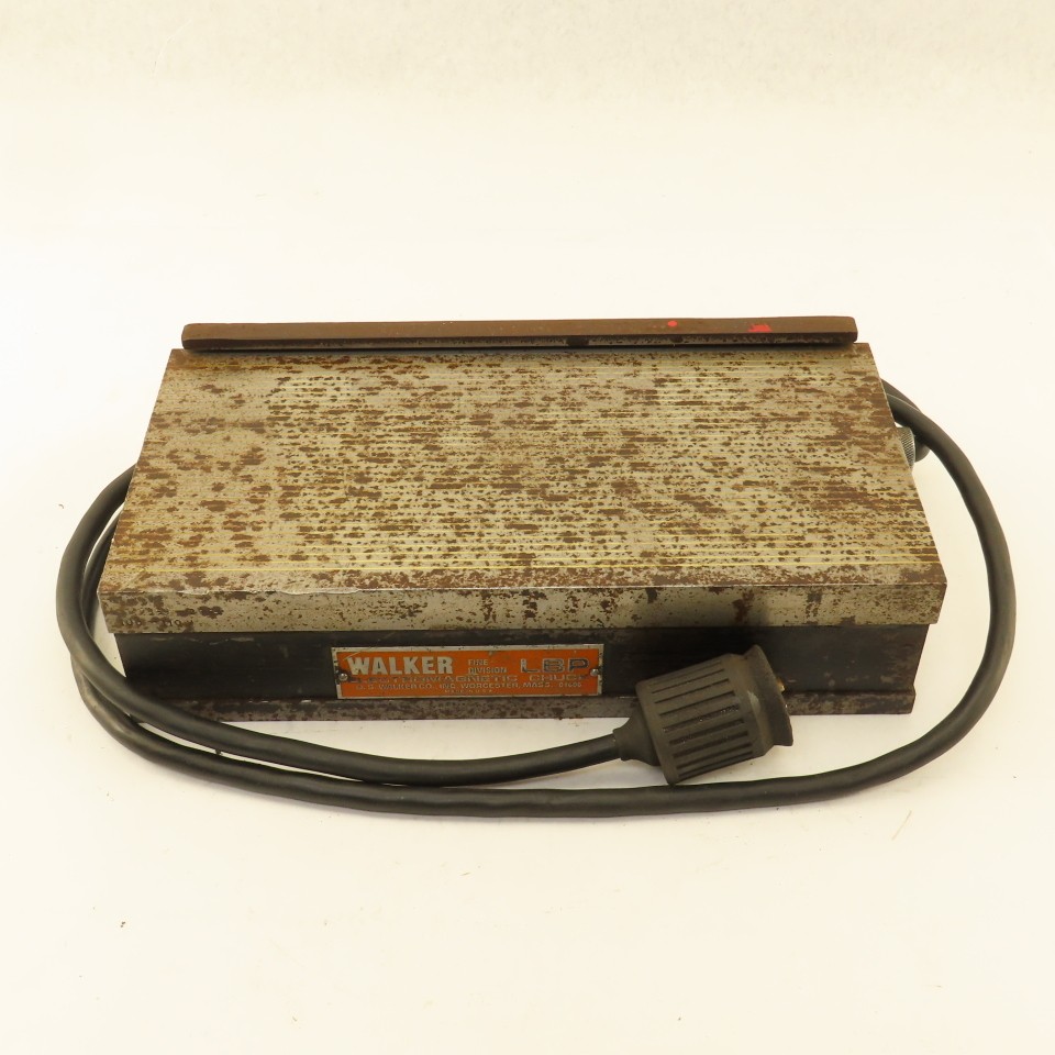 Walker LBP 12" x 6" Electromagnetic Surface Grinder Chuck