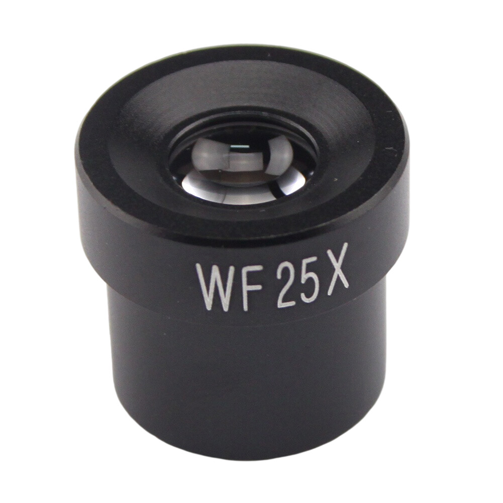 WF25X Wide Field Eyepiece Lens for Biological Microscope Mount 23.2mm