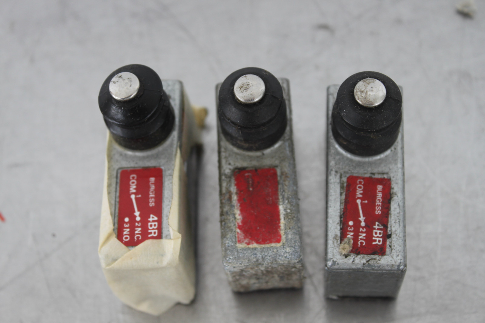 SODECO MAXMAR BURGESS 4BR MICROSWITCH LOT