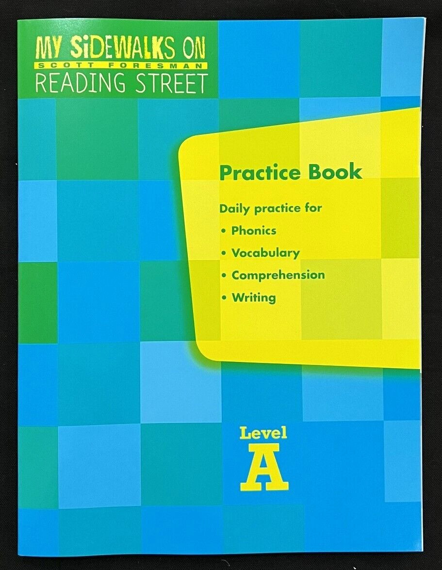 1st - My Sidewalks on Reading Street - PRACTICE BOOK - LEVEL A (Student) (2011)