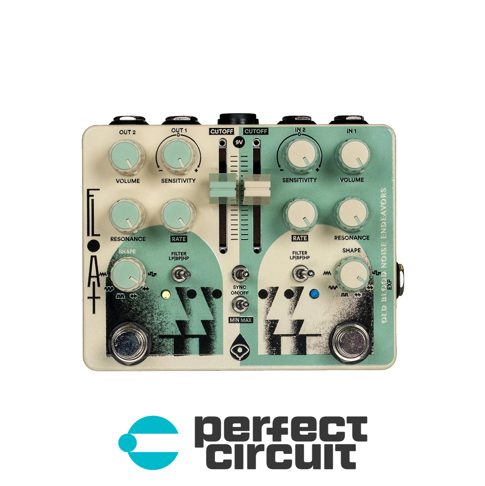 Old Blood Noise Float Dual Moving Filter Pedal EFFECTS - NEW - PERFECT CIRCUIT