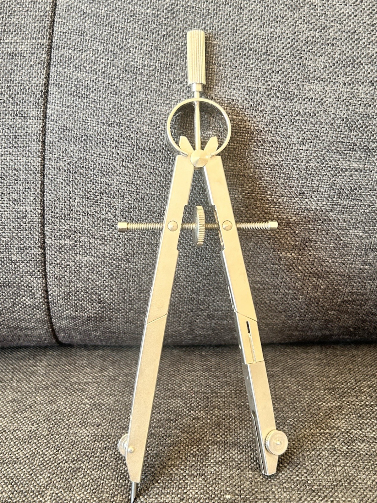 Ecobra 3741 Master Bow Compass Set Nickel Plated Drafting Tool Germany(c2)