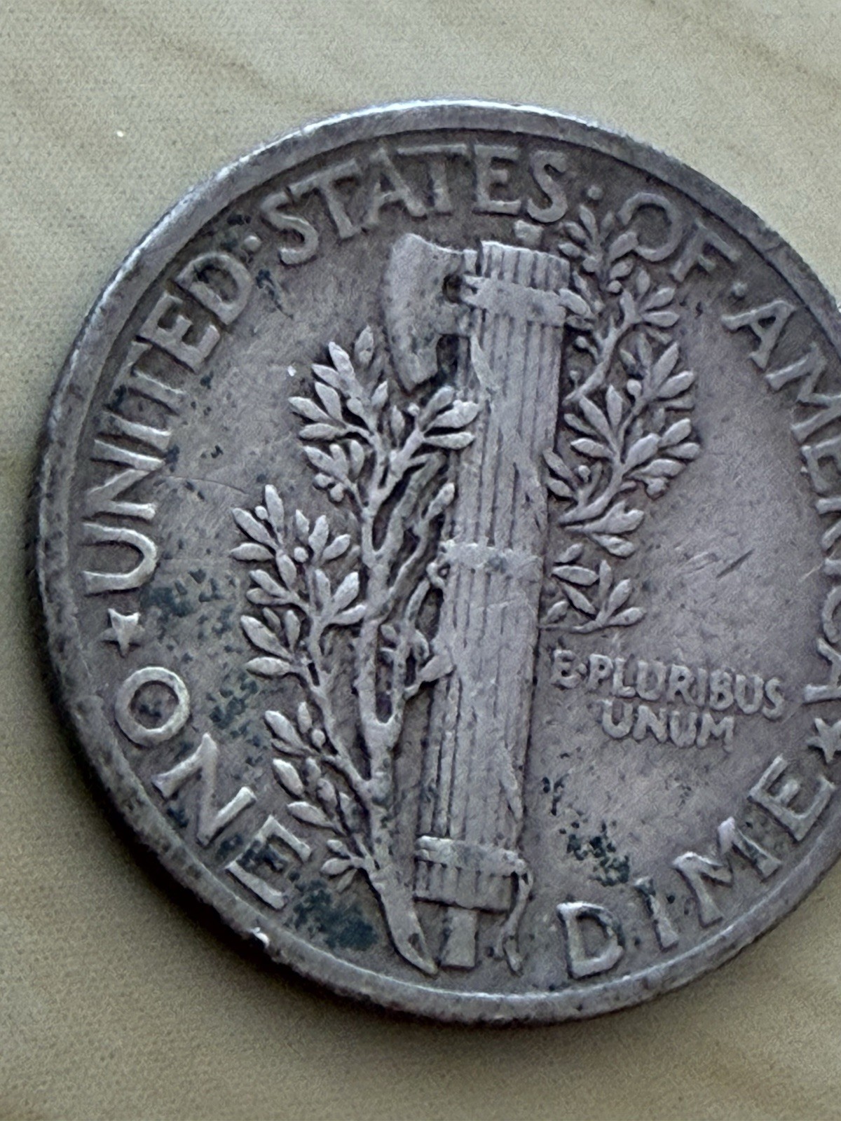1942 Mercury Dime