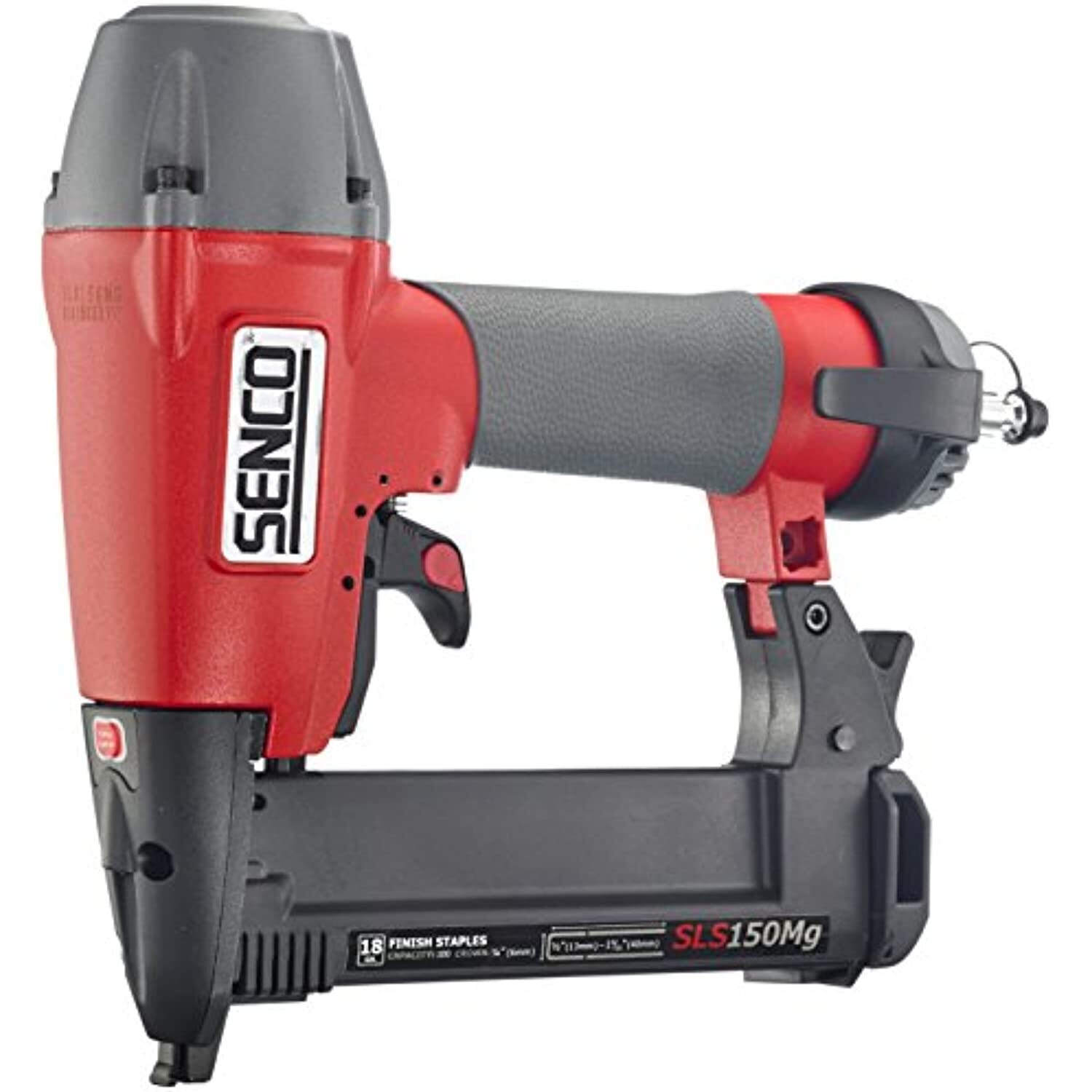 Senco SLS150Mg Medium Wire Finish crown  Stapler, Gray/Red