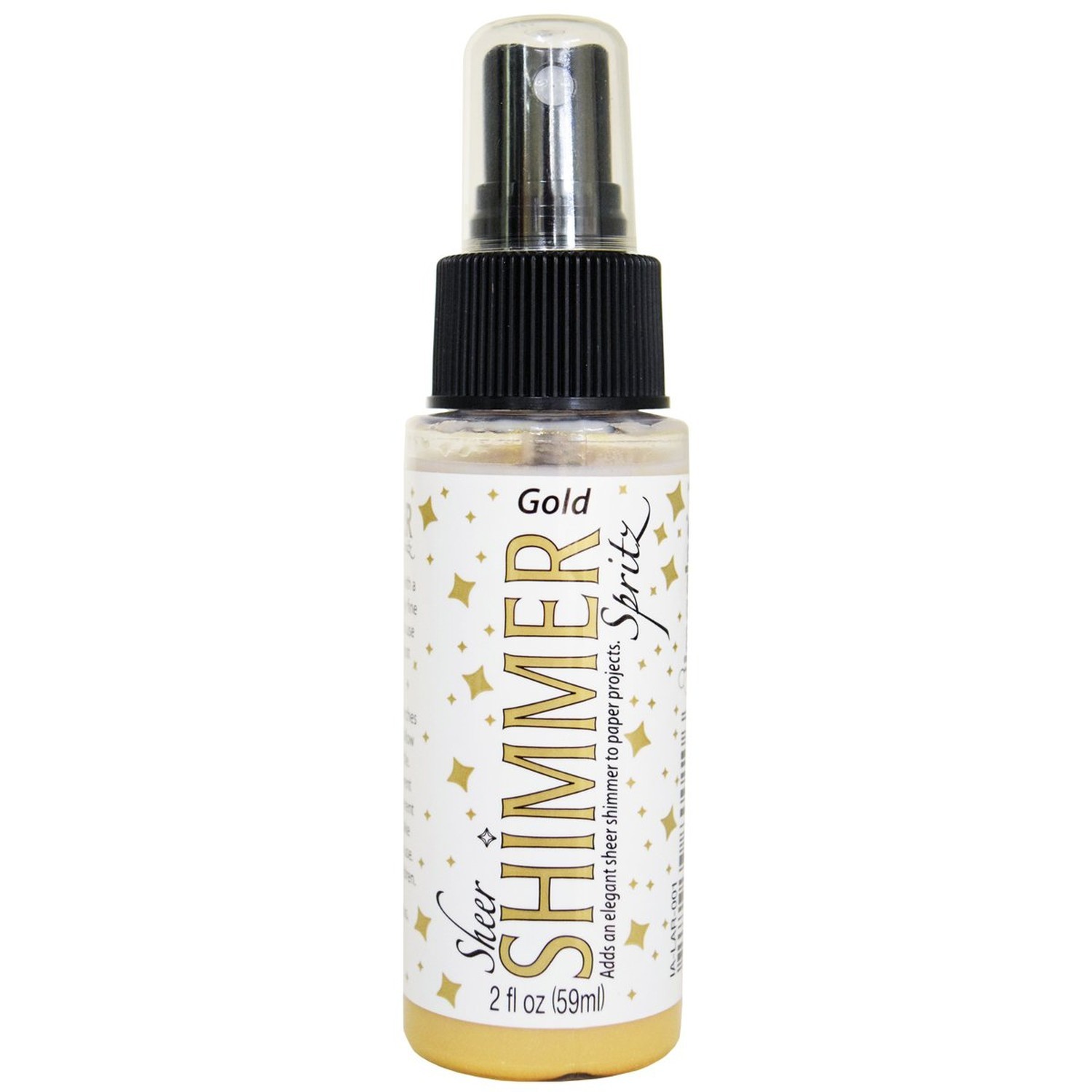 Sheer Shimmer Spritz Spray 2oz - Gold Multicolor 1 count (pack of 1)