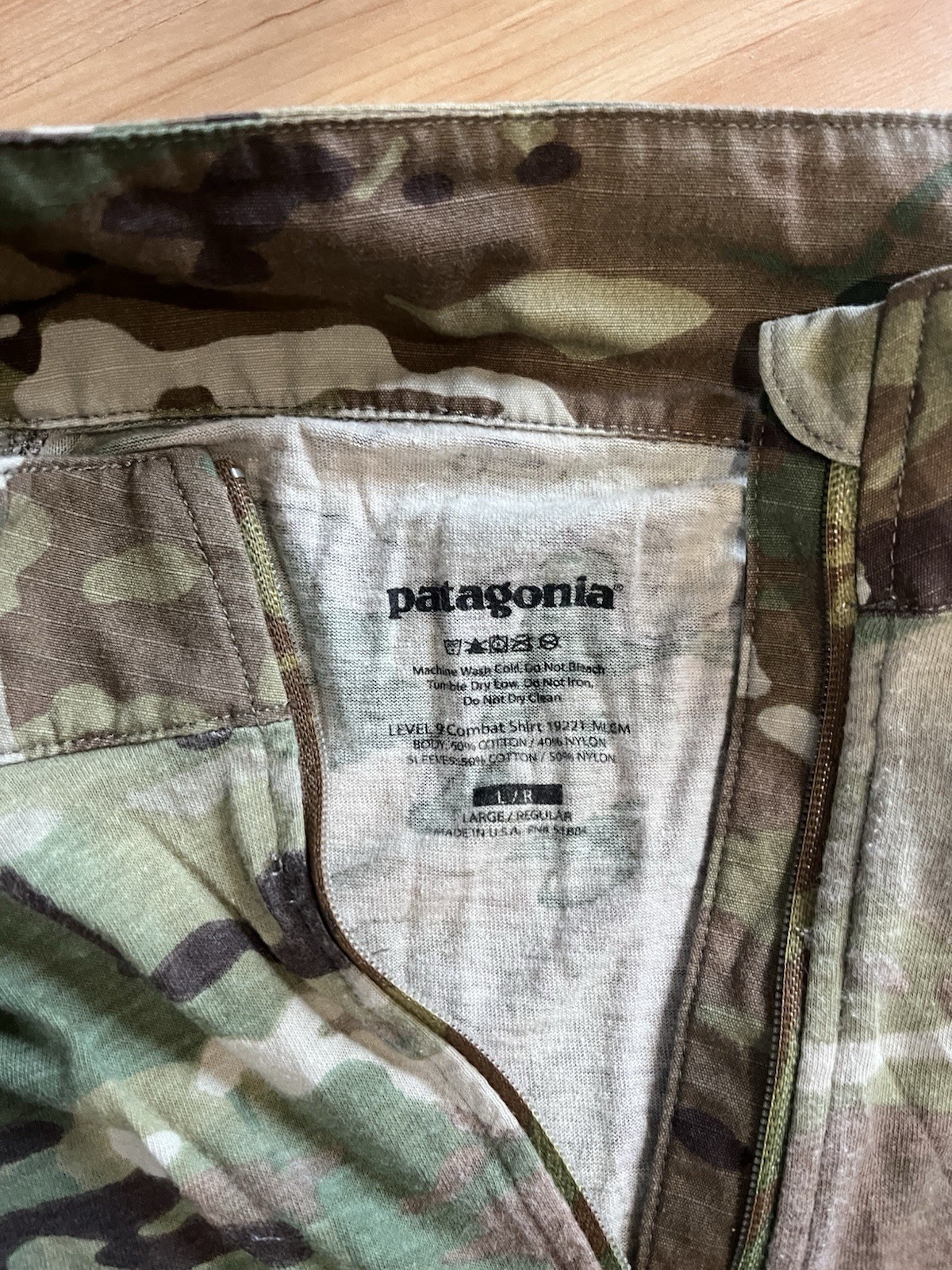 Patagonia PCU Combat Shirt/Top Large Regular