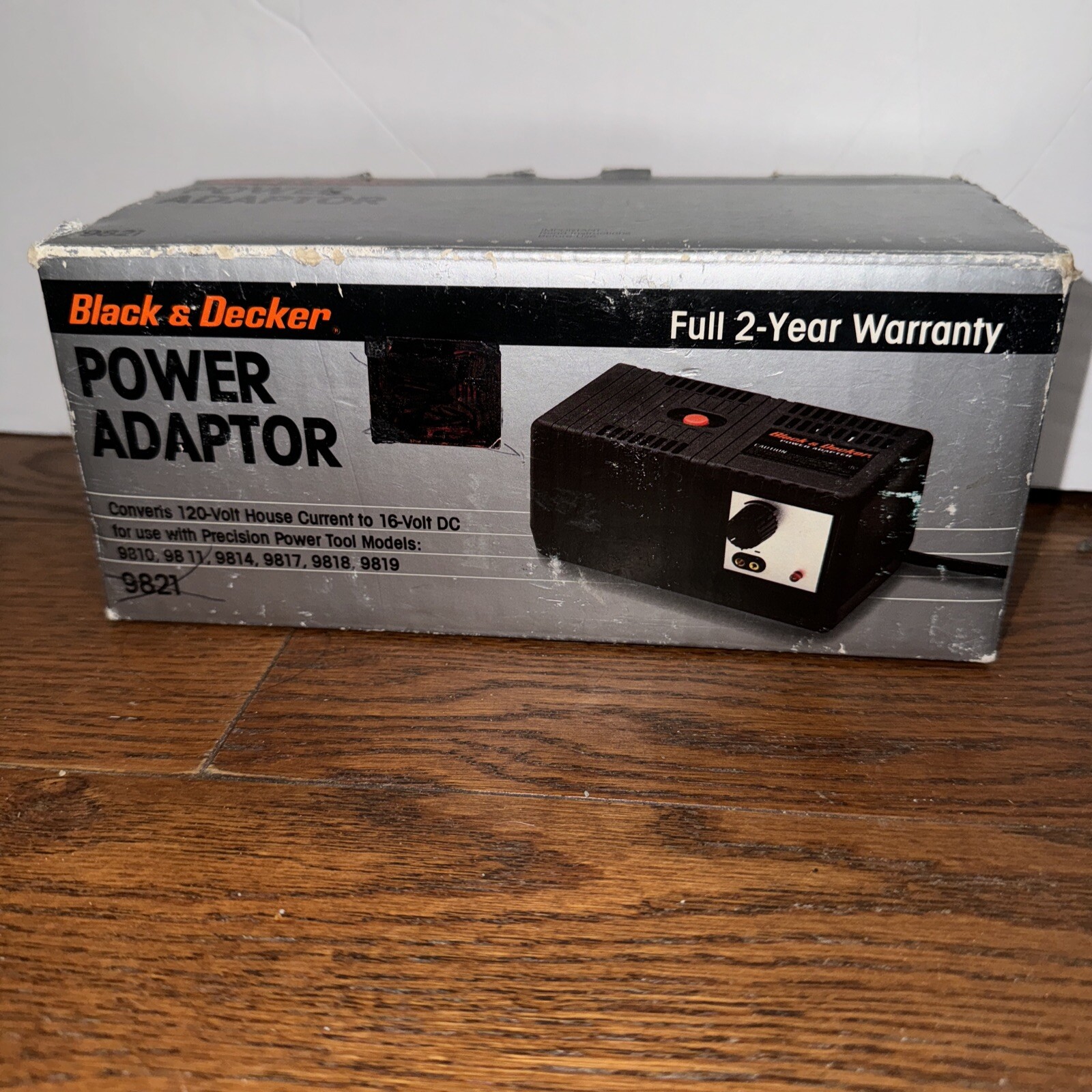 Vintage Black and Decker Precision Tool Workshop Variable Power Adapter 9821