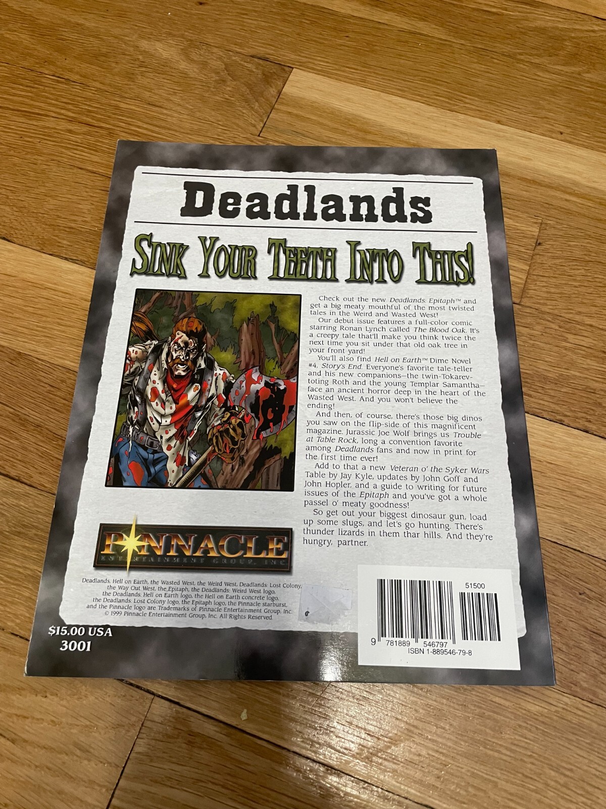 Deadlands RPG The Epitaph 1 Pinnacle
