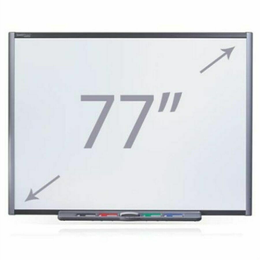 77" SB680 INTERACTIVE SMART BOARD & EPSON SB-570 ULTRA-SHORT THROW PROJECTOR PKG