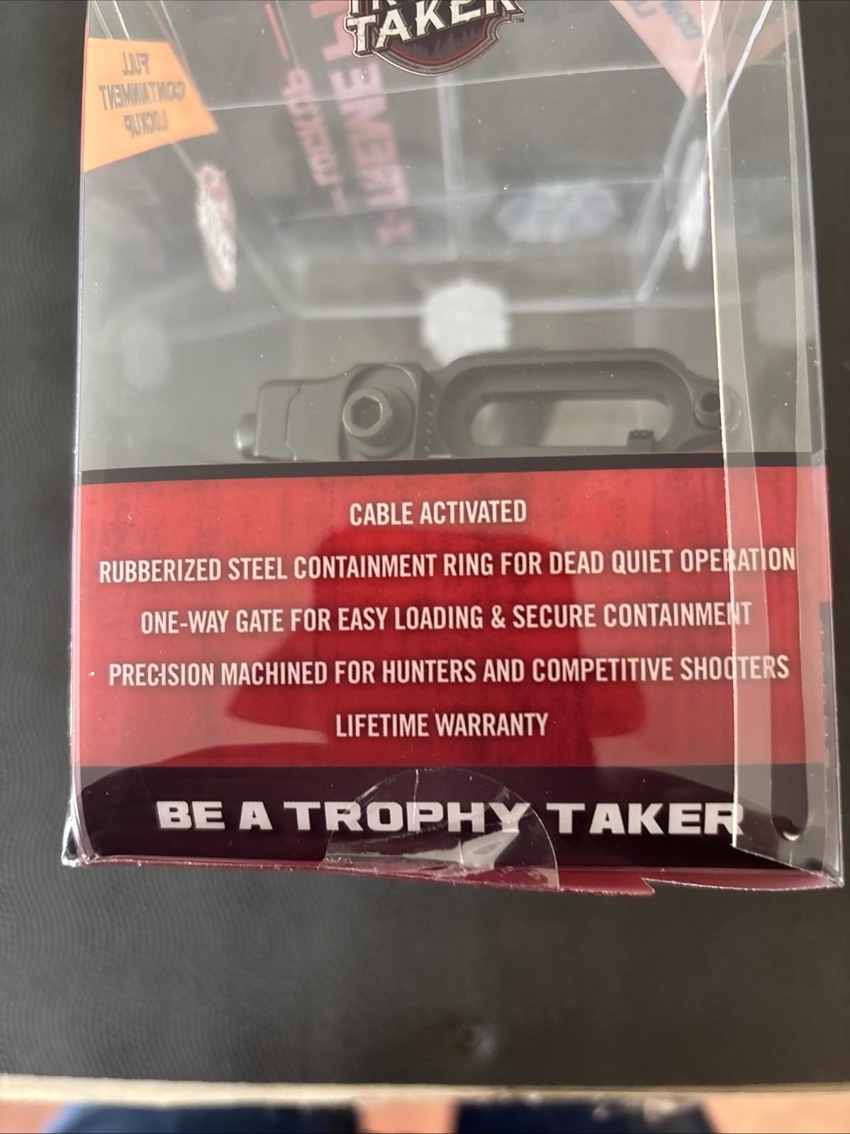 Trophy Taker X-Treme Pro Lockup Rest Black Right Hand