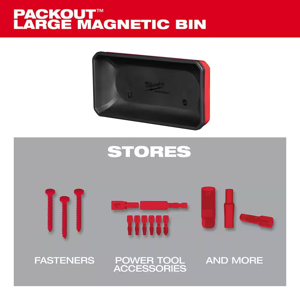 PACKOUT Large Magnetic Bin Tool Holder