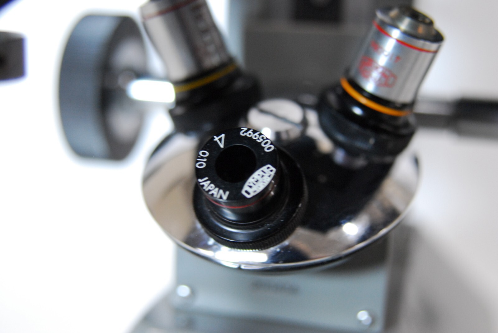 Olympus Tokyo CK Inverted Binocular Microscope W/ illuminator, objectives