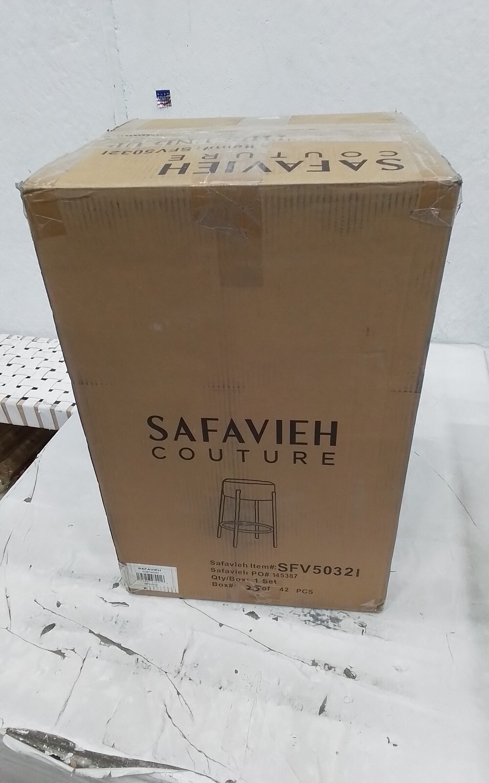 Safavieh PAISLEIGH METAL COUNTER STOOL, Reduced Price 2172752304 SFV5032I
