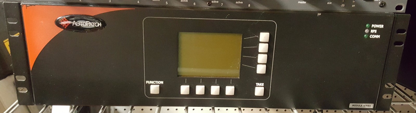 AutoPatch 3RU Modula Series Local Control Panel for Matrix Switchers w/ Cards