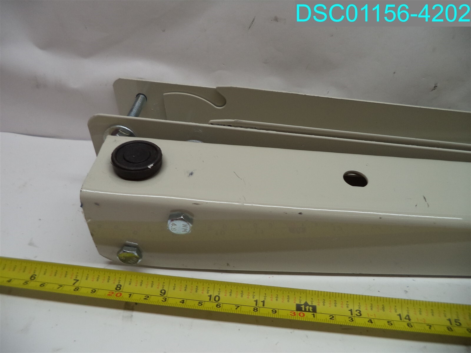 QTY=2: 18" x 22" Folding Shelf Bracket Cream
