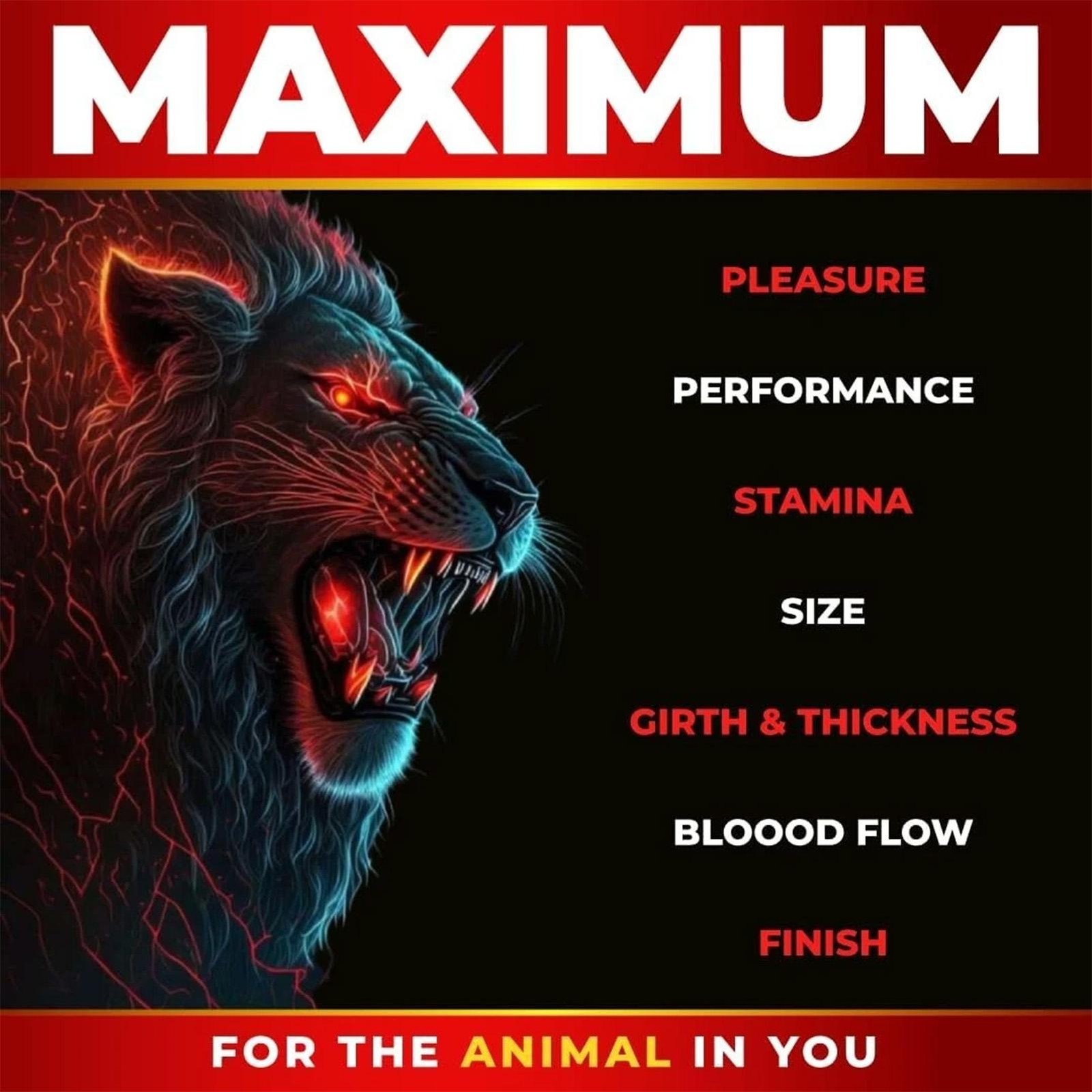 ERUPTION - Male Performance Support – Boost Stamina, Size, Stamina & Vitality