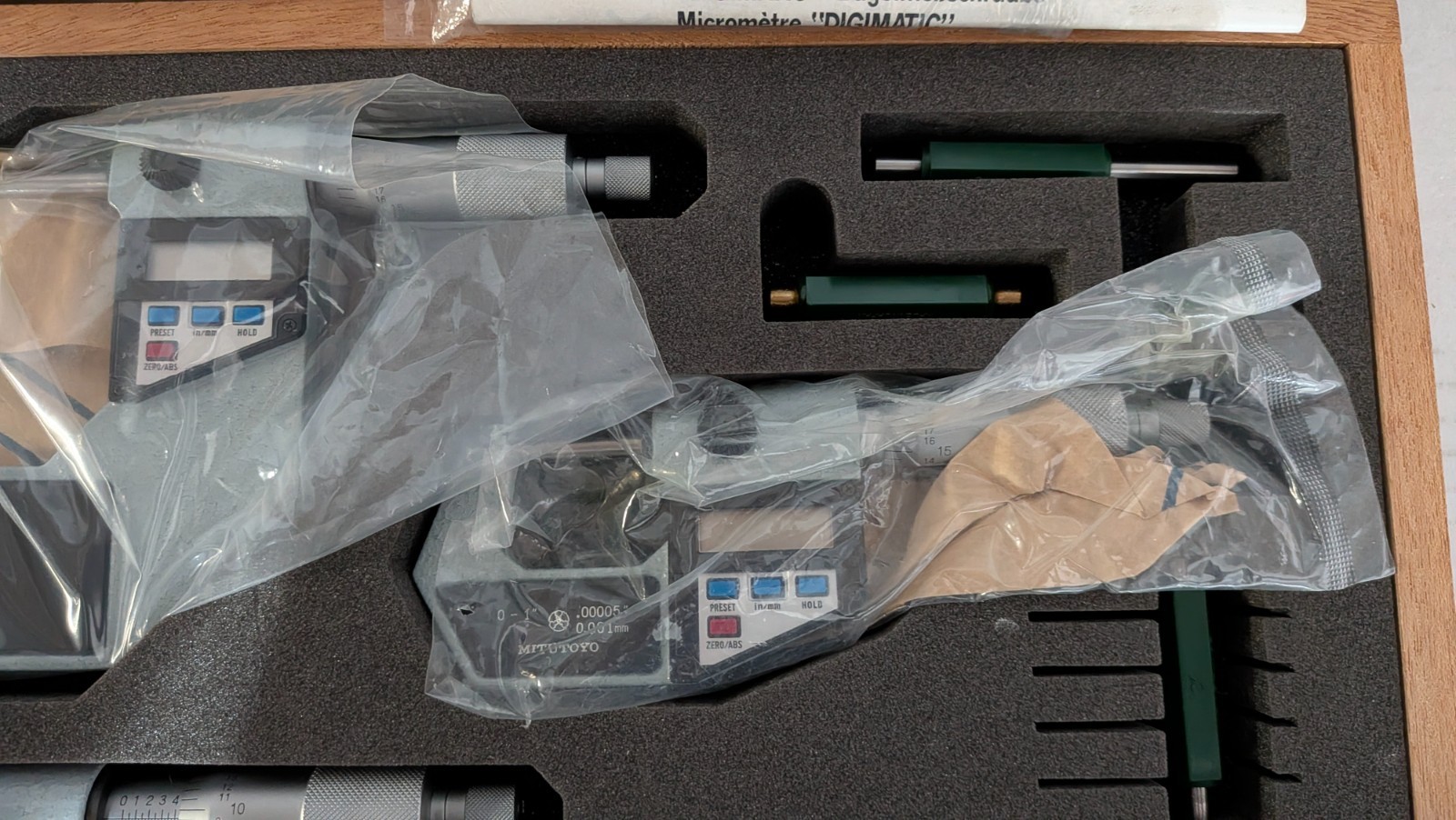 Mitutoyo Micrometer Sets Series 293
