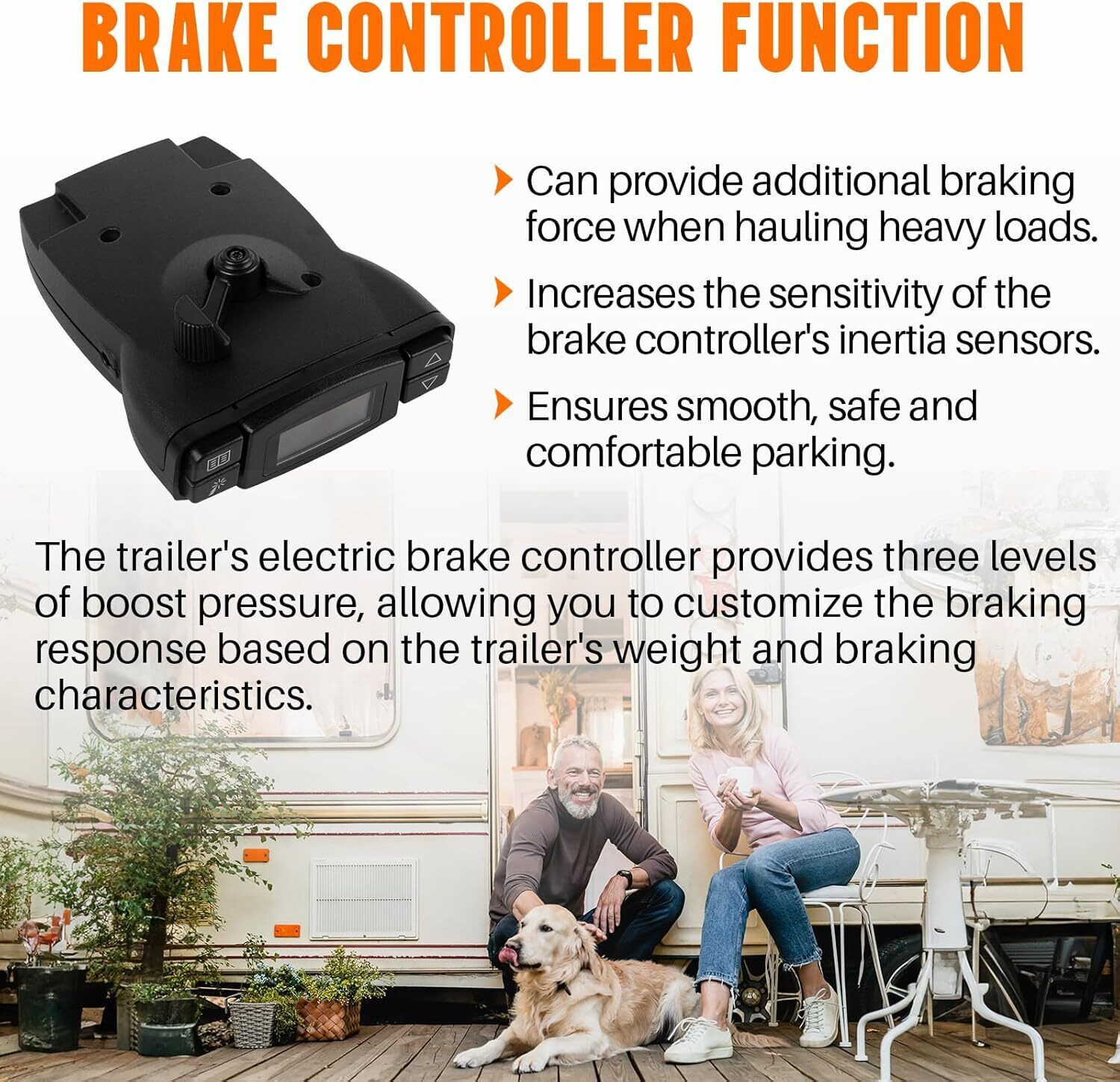 For Tekonsha P3 Prodigy 90195 Electric Trailer Brake Control Module Controller