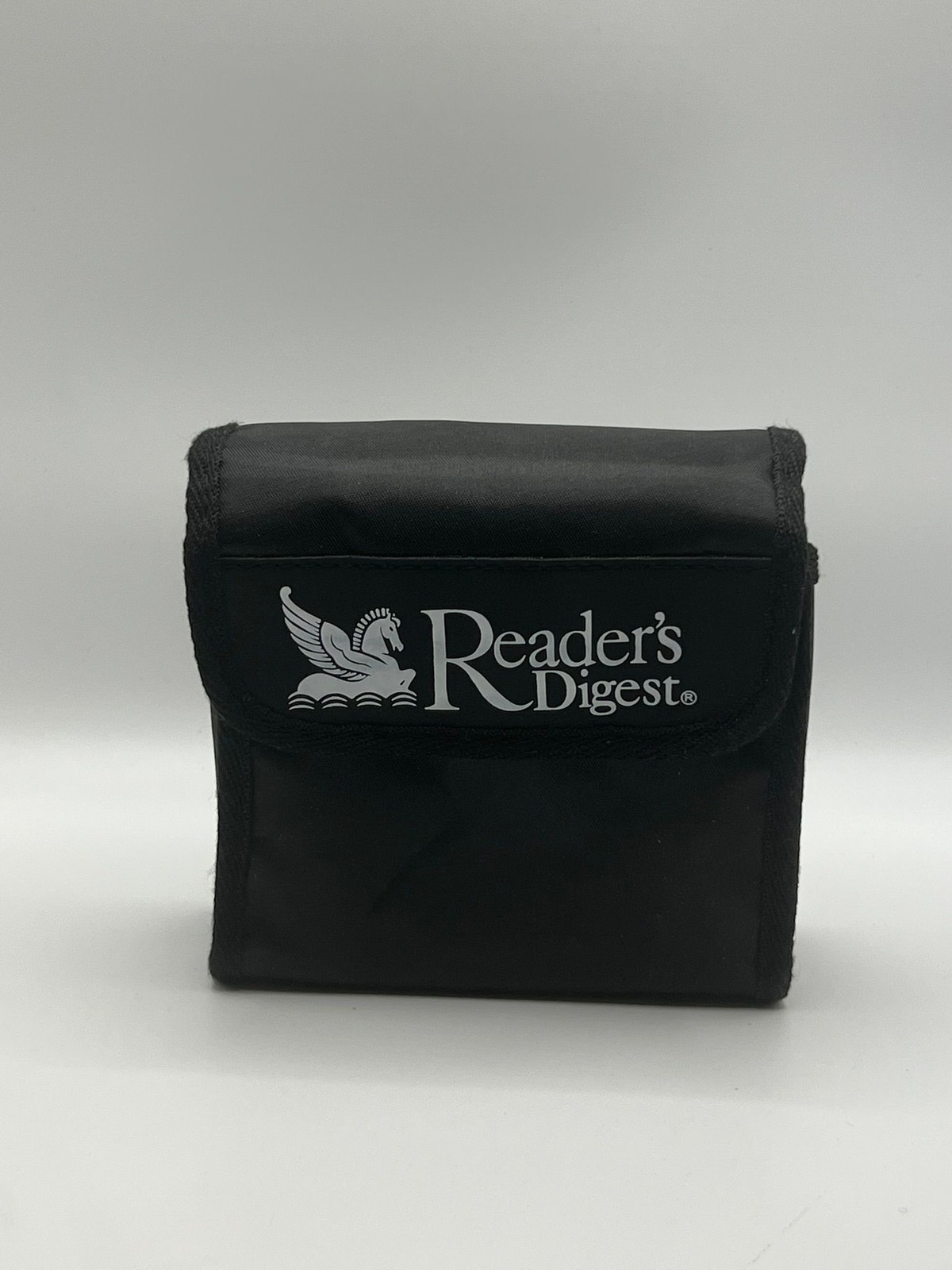 Readers Digest Binoculars 4x30 Compact Black Silver Pocket Optics With Case