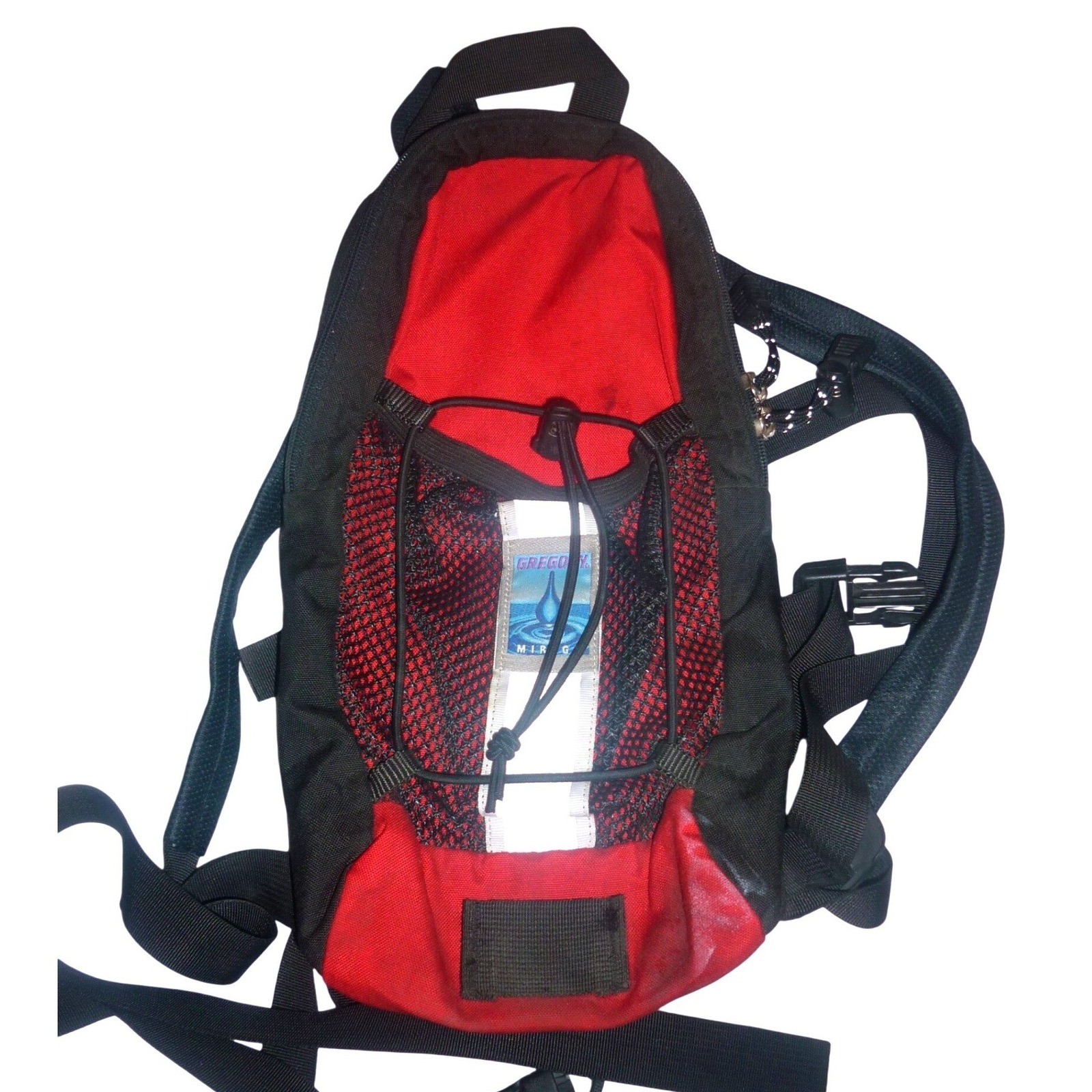 Gregory Mirage Hydration Pack Red Black Hiking Running Backpack Small Slim