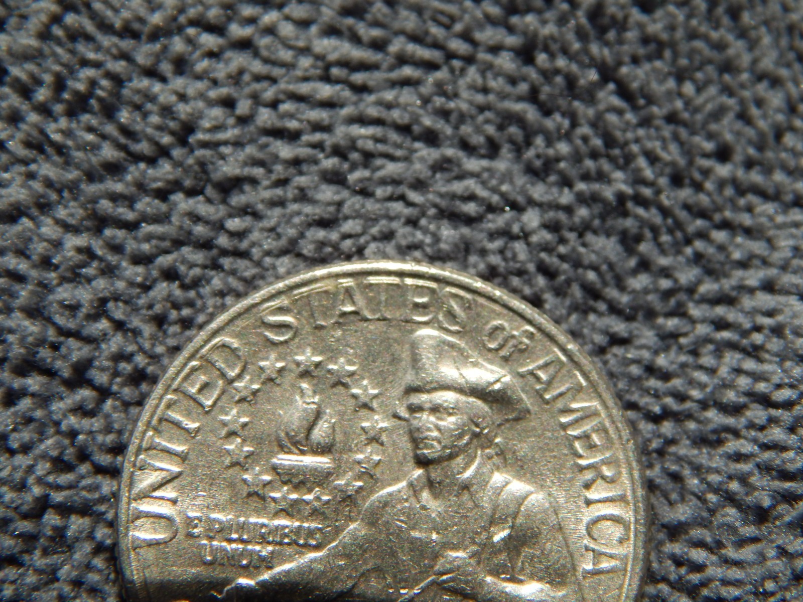 Bicentenial Quarter No Mint Mark Multiple Errors Reverse Side and Obverse side