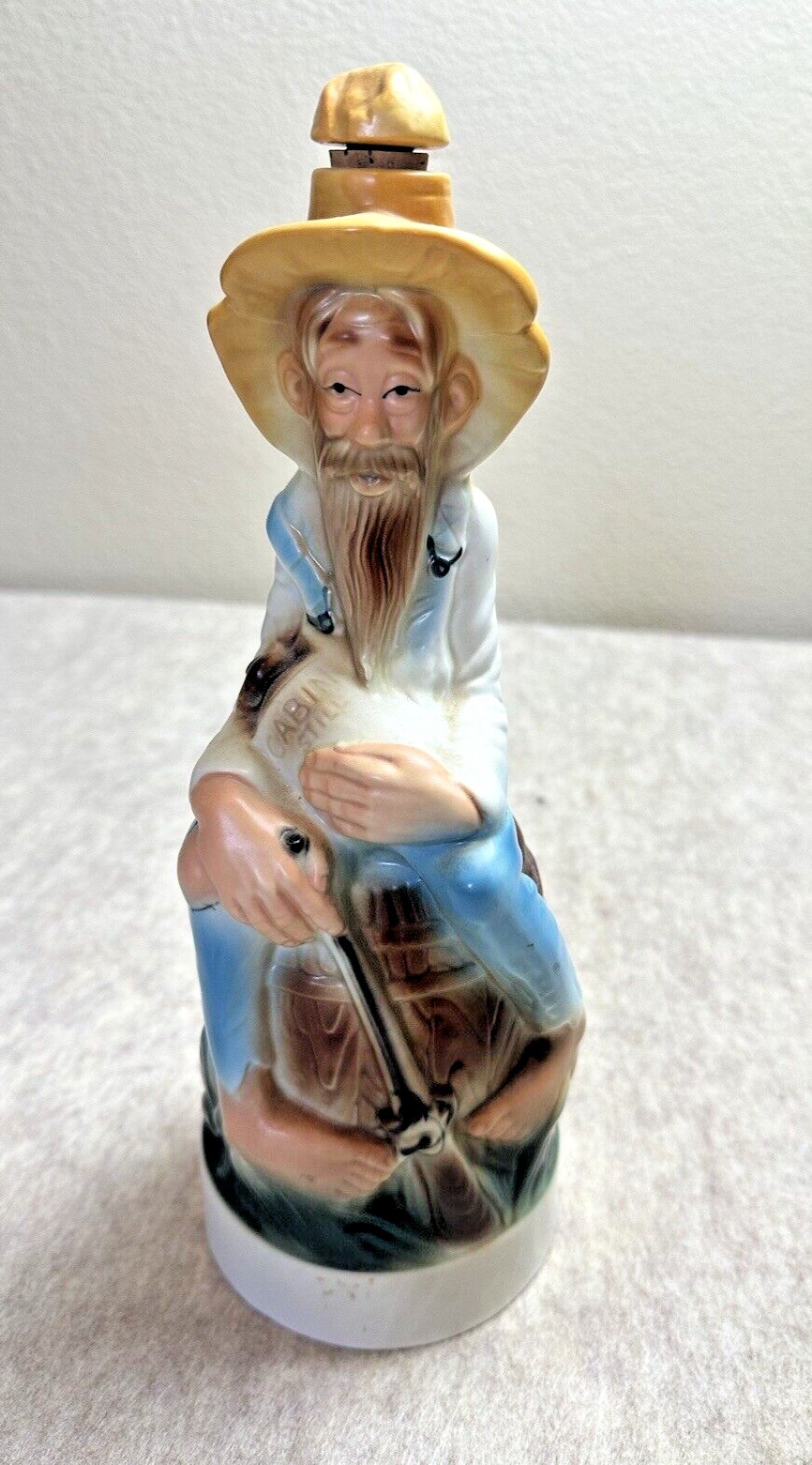 Stitzel Weller Kentucky Cabin Stiff Hillbilly Still Decanter 1969 Whiskey Bottle