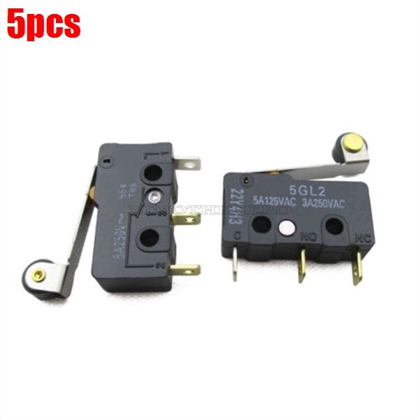 5Pcs SS-5GL2 Limit Switch Microswitch L8 3 Pin New Ic tl