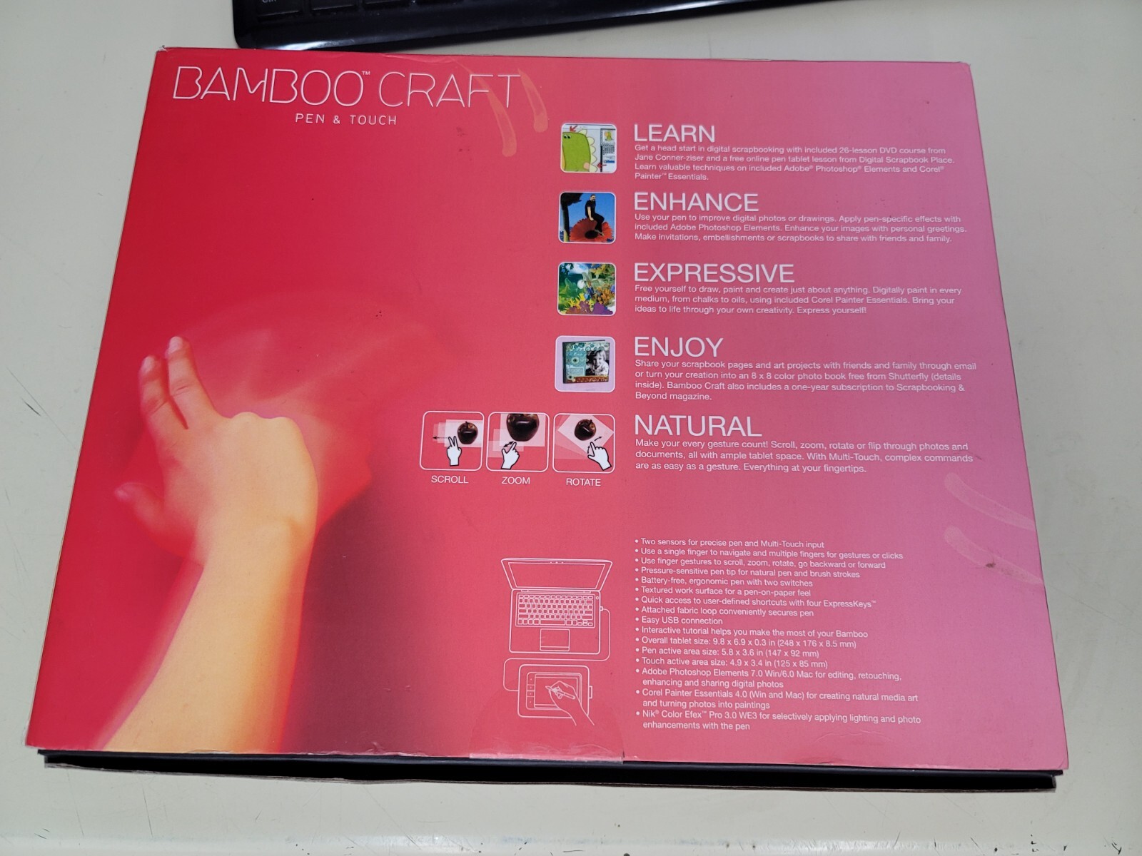 BAMBOO CRAFT # CTH461 - TESTED/WORKING - FREE SHIP