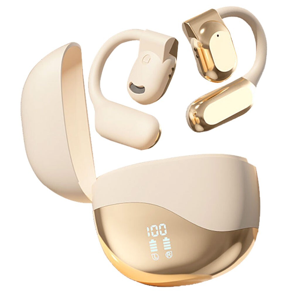 For iPhone 16e/16 Plus/16 Pro Max Open Ear Wireless Earbuds Bluetooth Headphones
