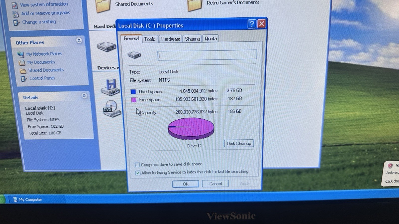 Retro Gaming PC Systemax Venture Pentium 4 1GB RAM Intel Windows XP Working