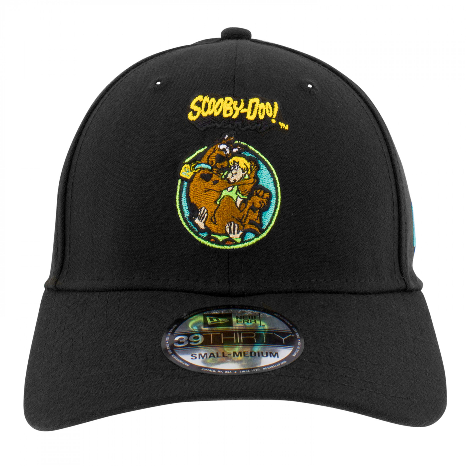 Scooby-Doo and Shaggy New Era 39Thirty Fitted Hat Black