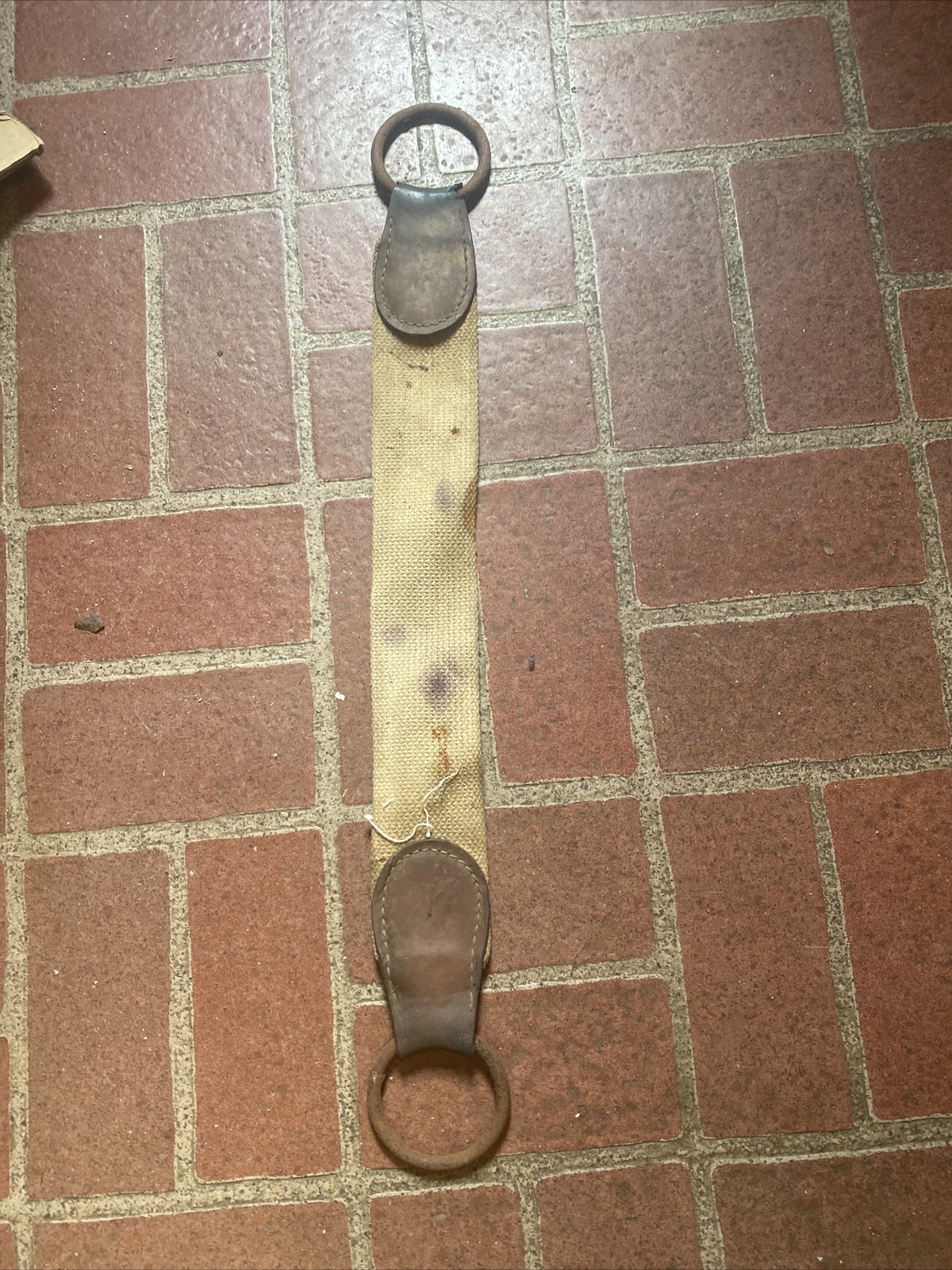 Vintage Antique Western 23 “ Saddle Horse Pony Cinch Belt Strap