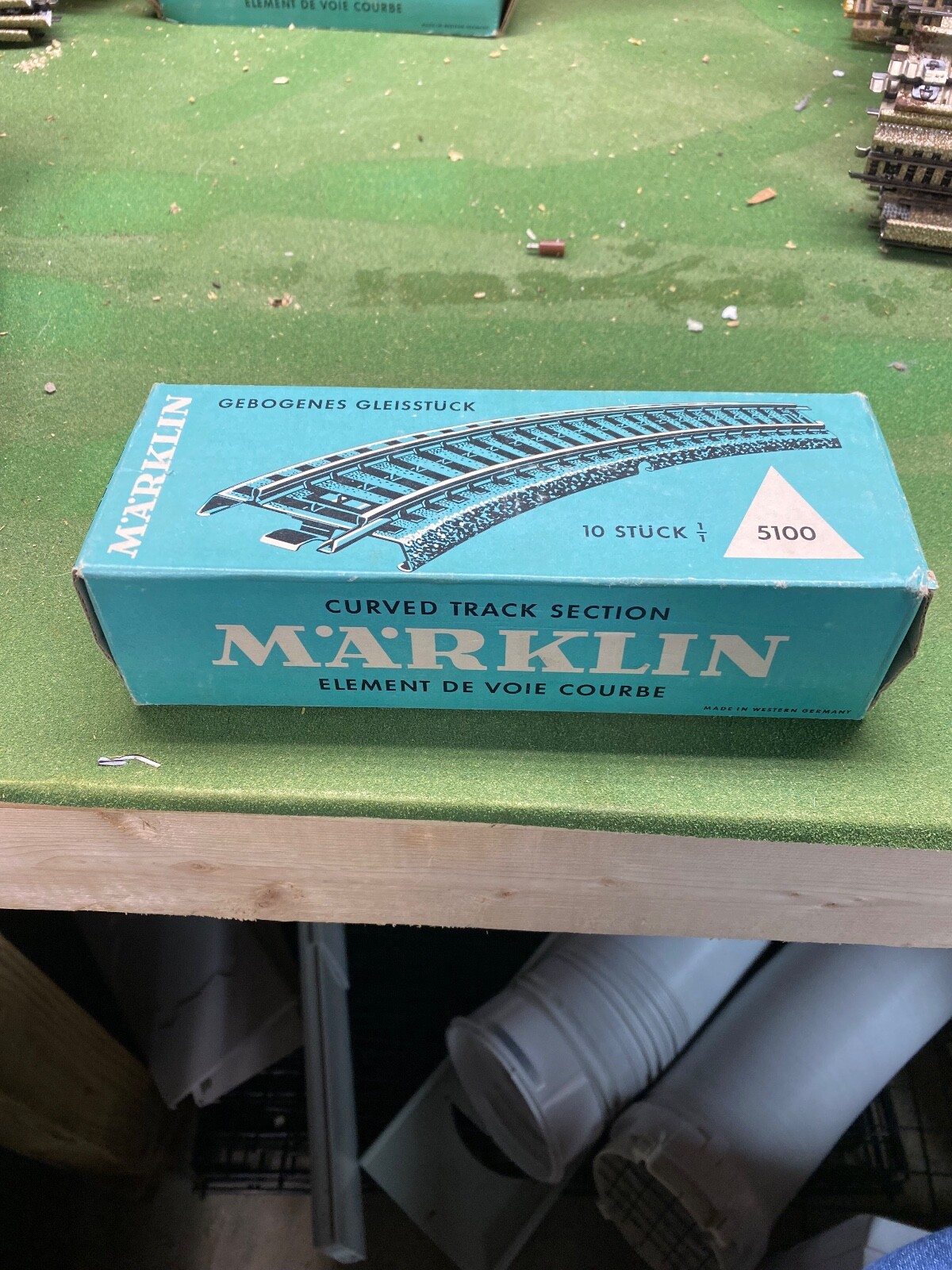 Marklin 5100 Box of Ten Curved Track