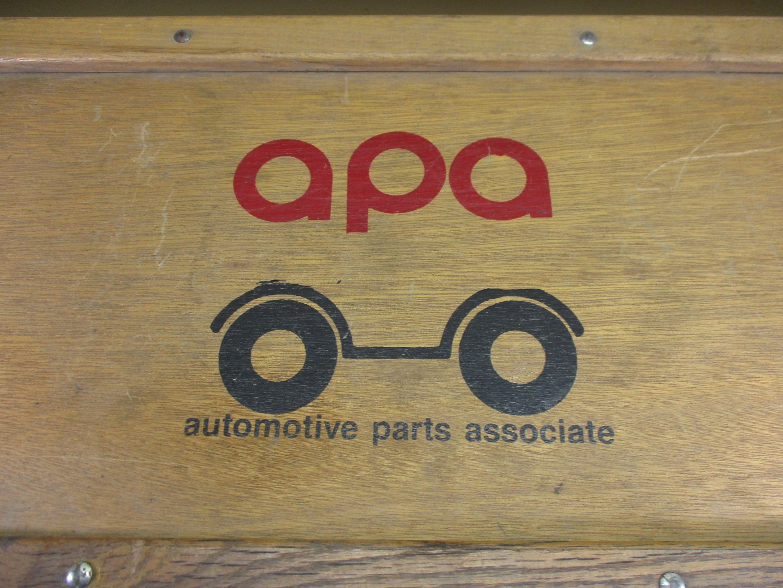 Vintage Car Mechanic Roller Creeper w/Head Rest Automotive Parts Association APA