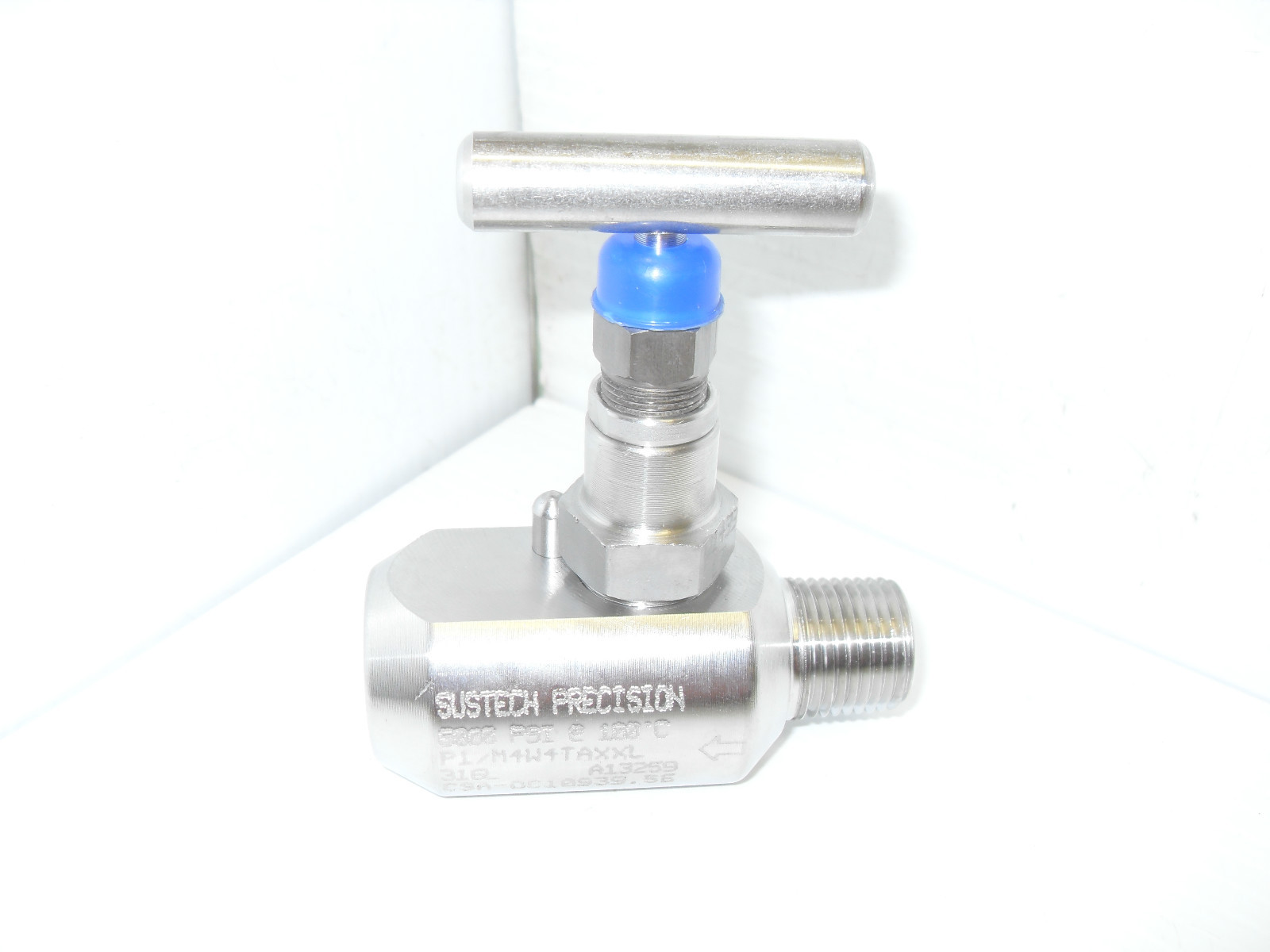 ⭐NEW⭐316 STAINLESS PRECISION P1/M4W4TAXXL NEEDLE VALVE 1/2 MNPTx1/2 FNPT 6000PSI
