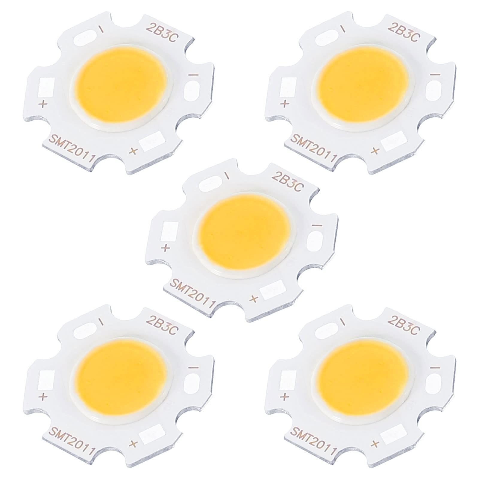 COB LED Light Chip Beads 20mm 3W 260mA Energy Saving Bulb for Spotlight Flood...