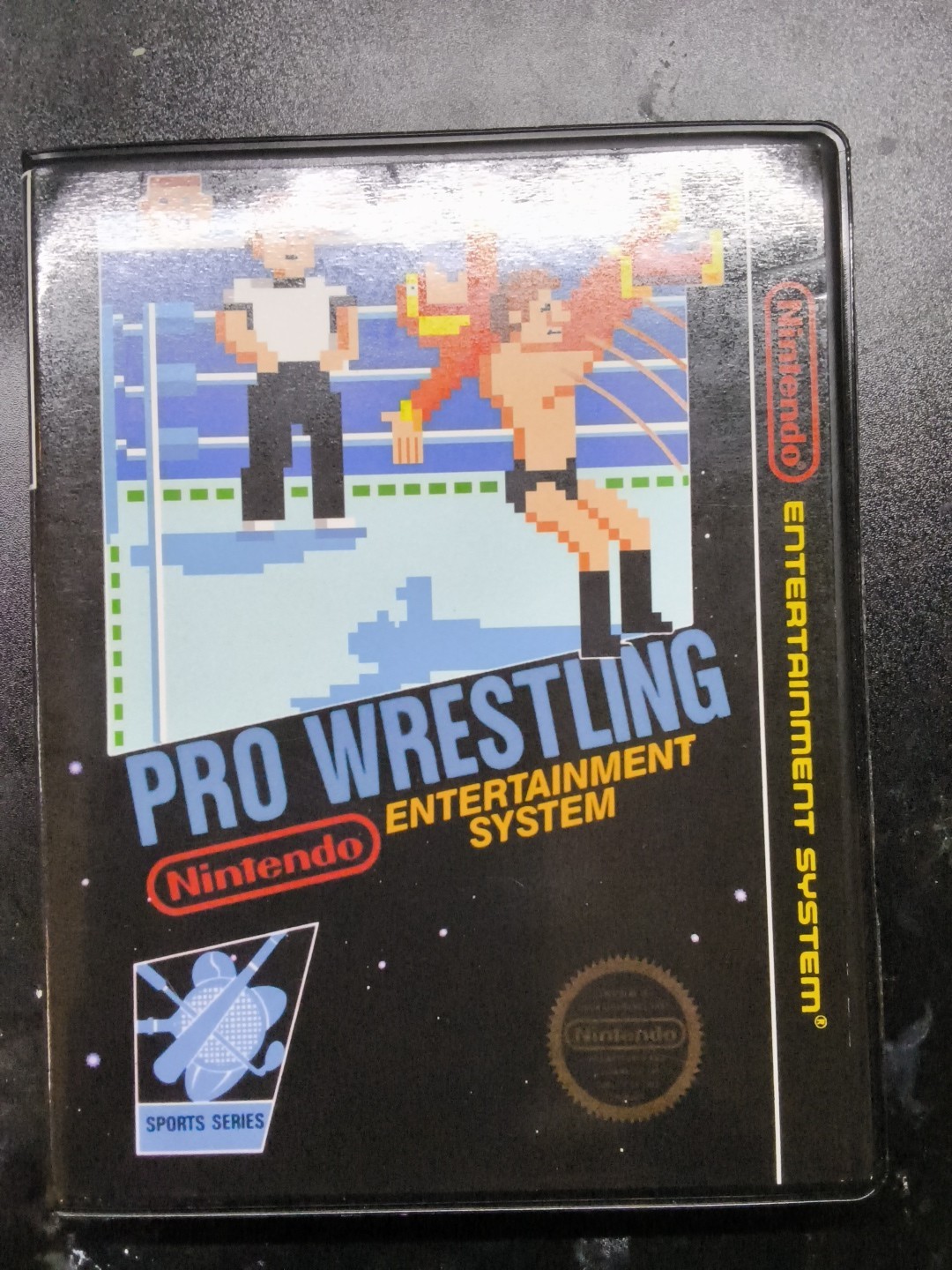 [CASE ONLY NO GAME NO MANUAL] Pro Wrestling (Nintendo NES)