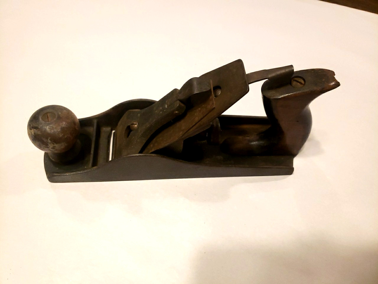 10" Long Metal Products Wood Plane West Haven CT Made In USA Smooth Bottom