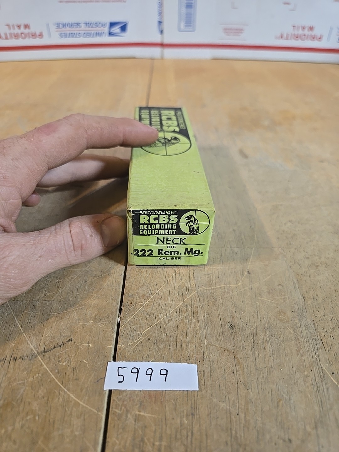 Rcbs 222 Rem Mag, 222 Remington Magnum Neck Sizer Die (In Original Box)