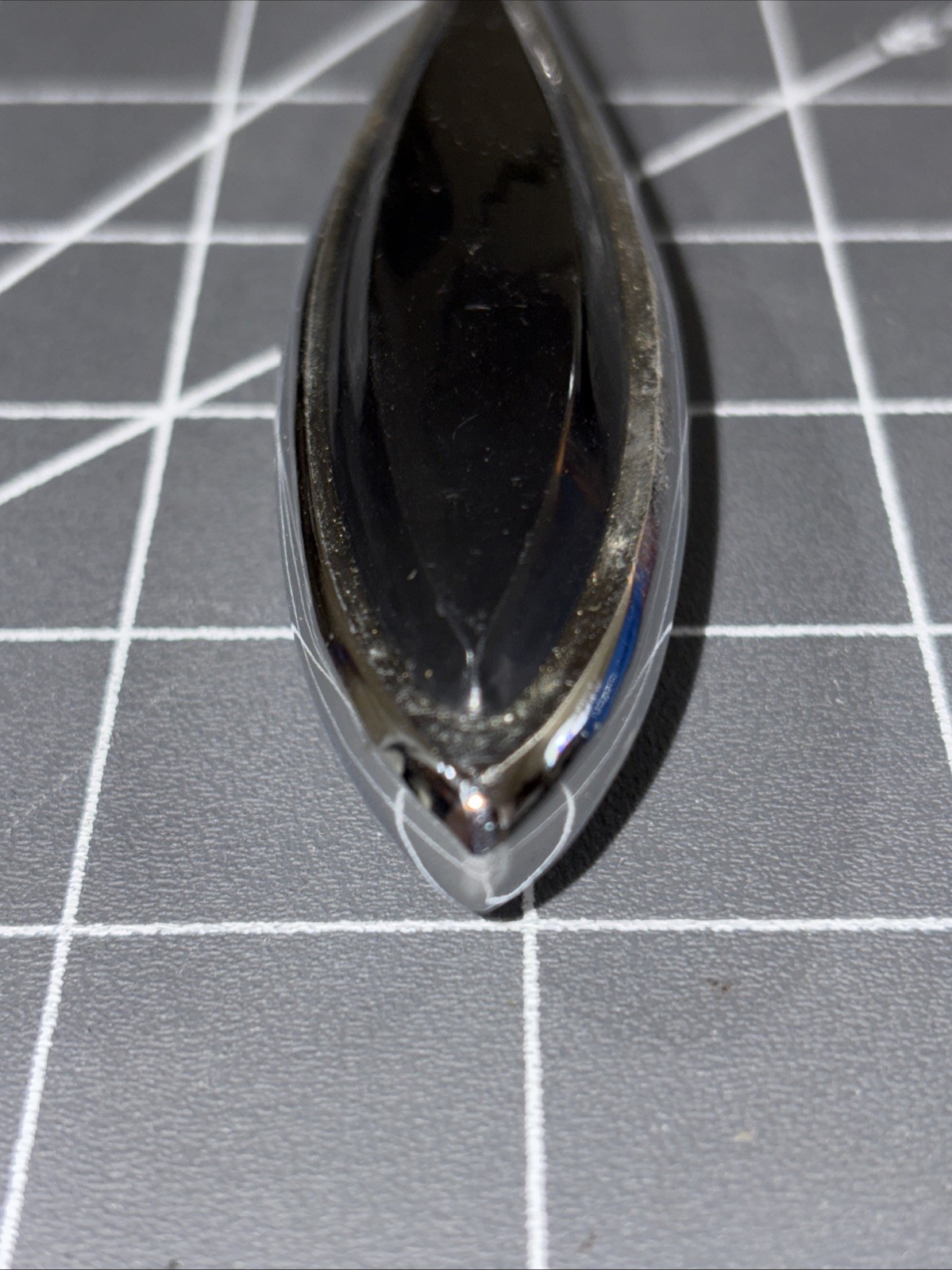 Vintage Chrome Hammer Germany- 7” Long