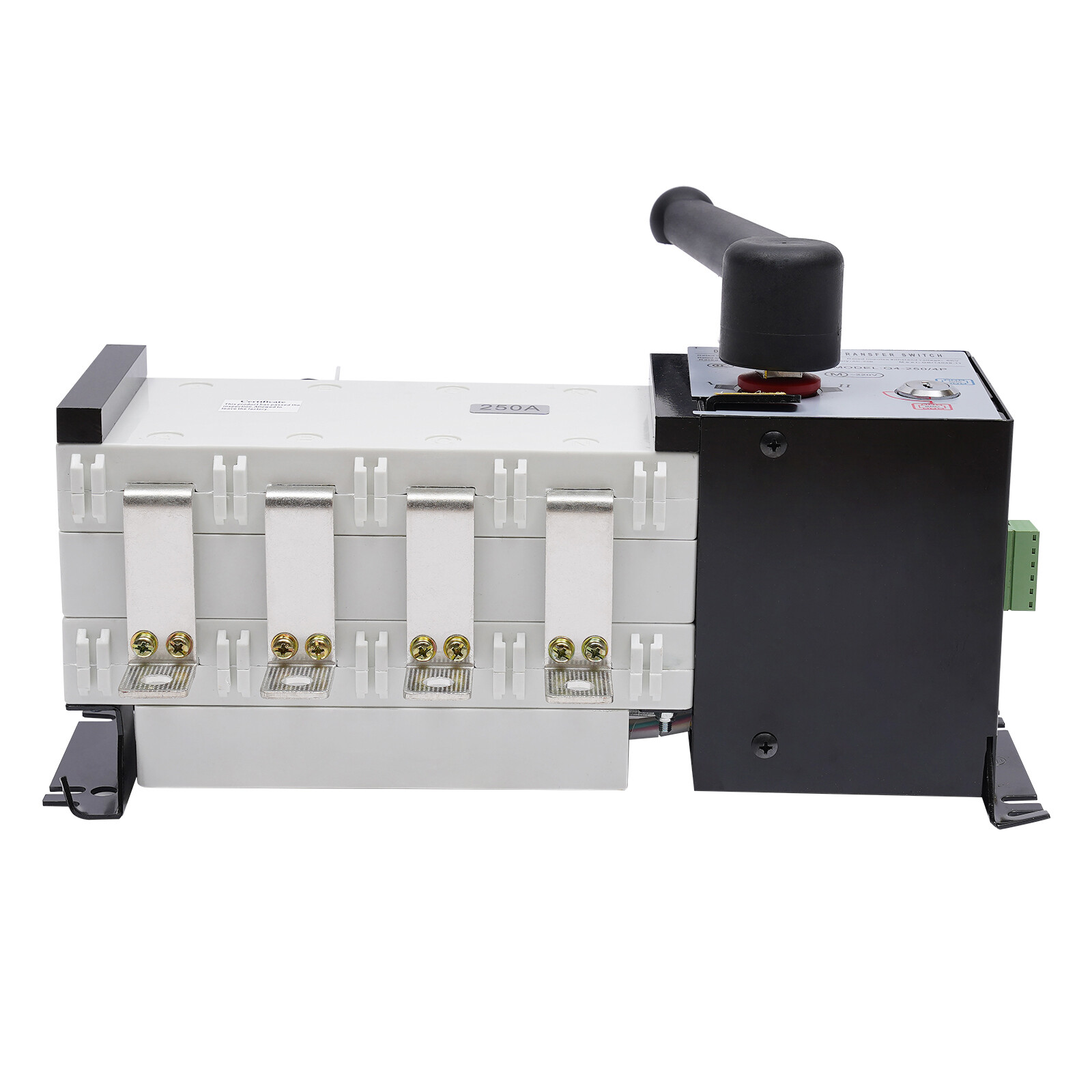 2IN1 Automatic Transfer Switch 4P 250A AC Toggle Switch Dual Power AC-338 110V