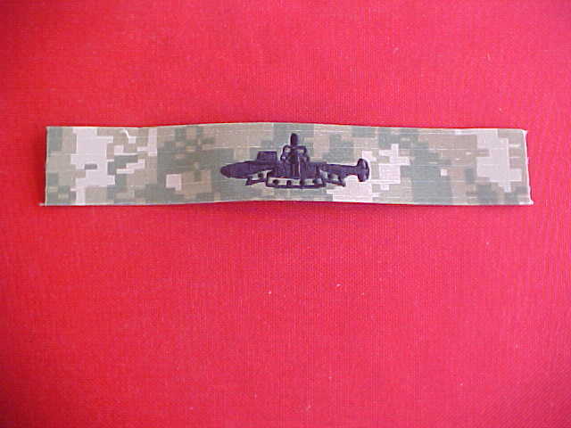 US Navy Type III Type 3 Green Digital - SSBN Submarine Deterrent Patrol badge