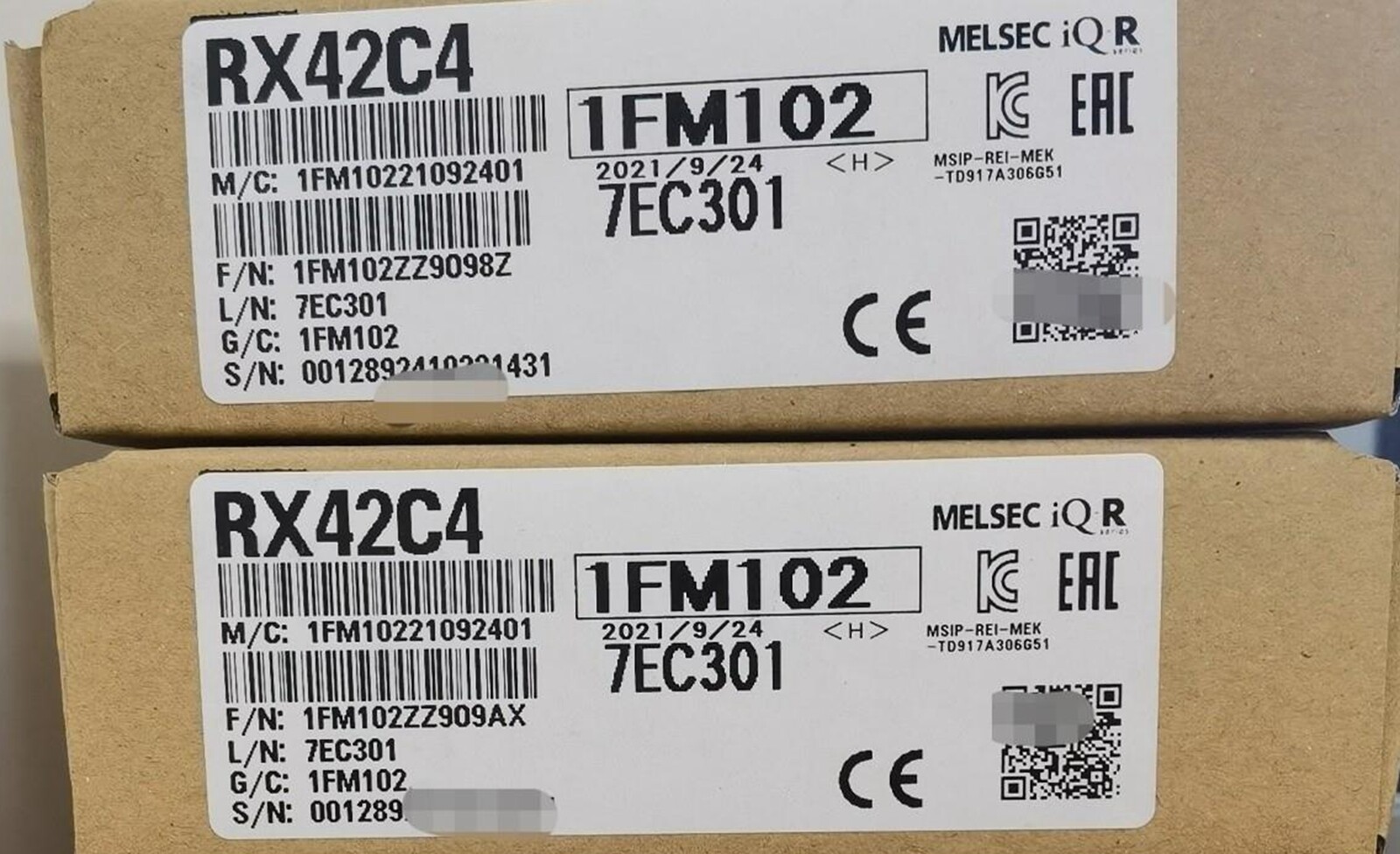New In Box Mitsubishi PLC RX42C4