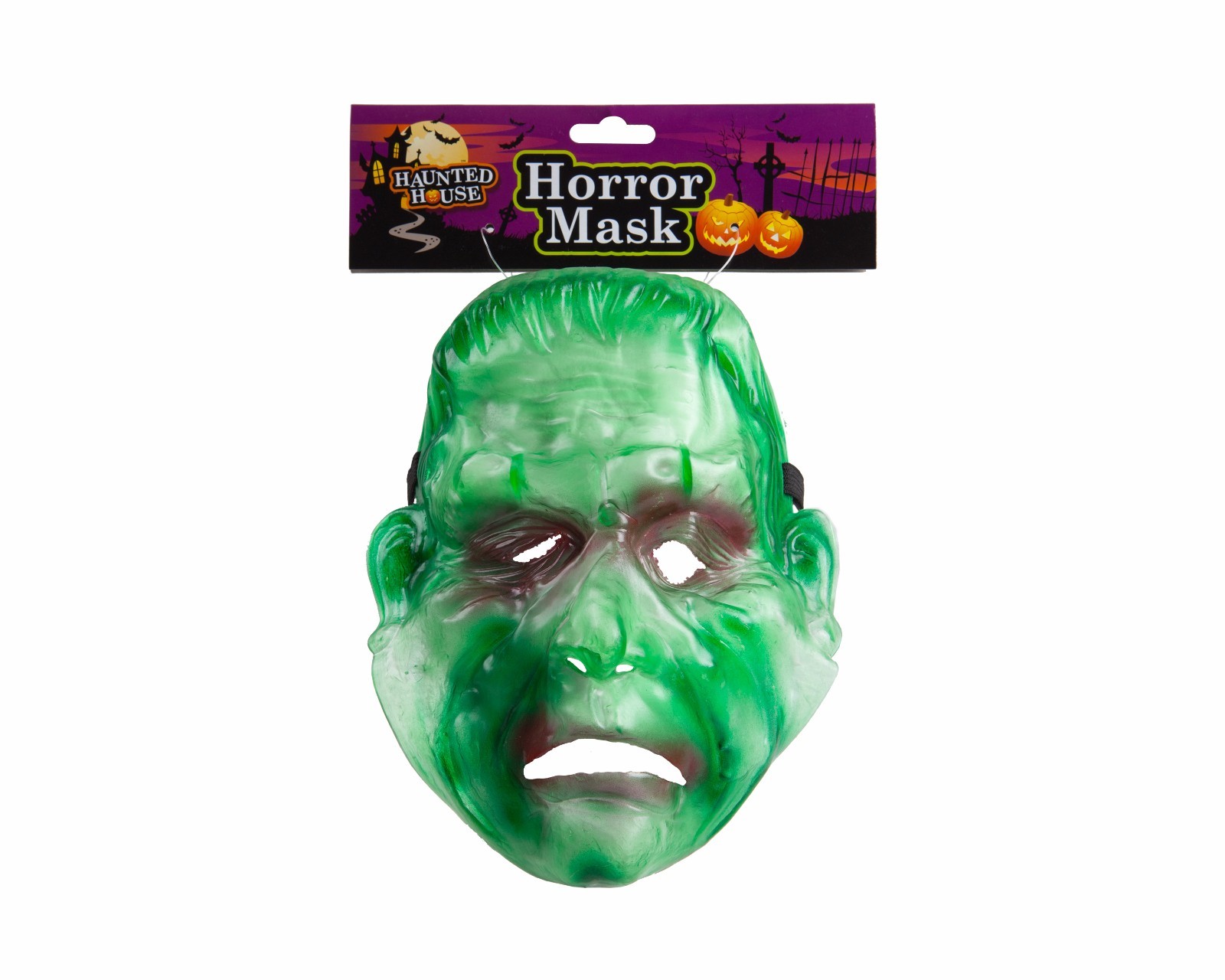 Halloween - 4 Monster Horror Masks - PVC Fancy Dress Trick or Treat Full Face