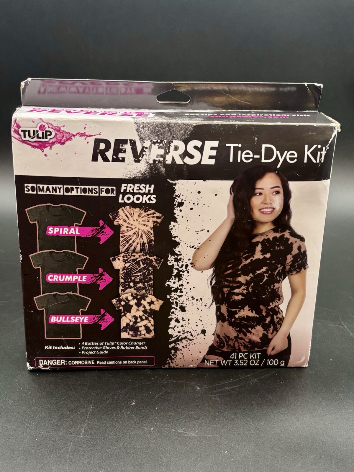 Tulip Reverse Tie-Dye Kit 41 Piece Color Changing Kit Brand New