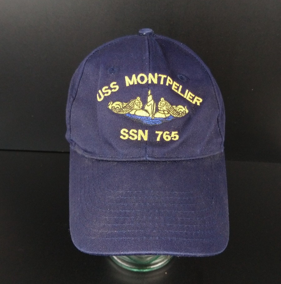 USS Montpelier SSN 765 US Navy Embroidered Uniform Baseball Hat