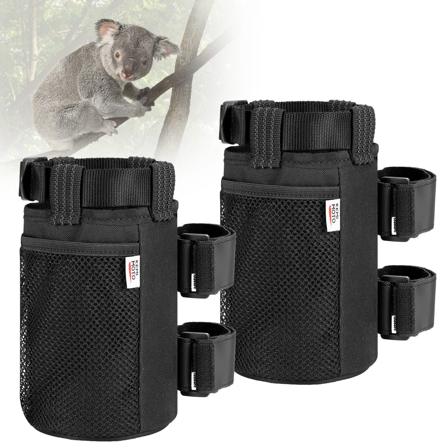 2PCS Cup Holders Beverage Drink Storage for Polaris RZR Can Am X3 Honda Pioneer