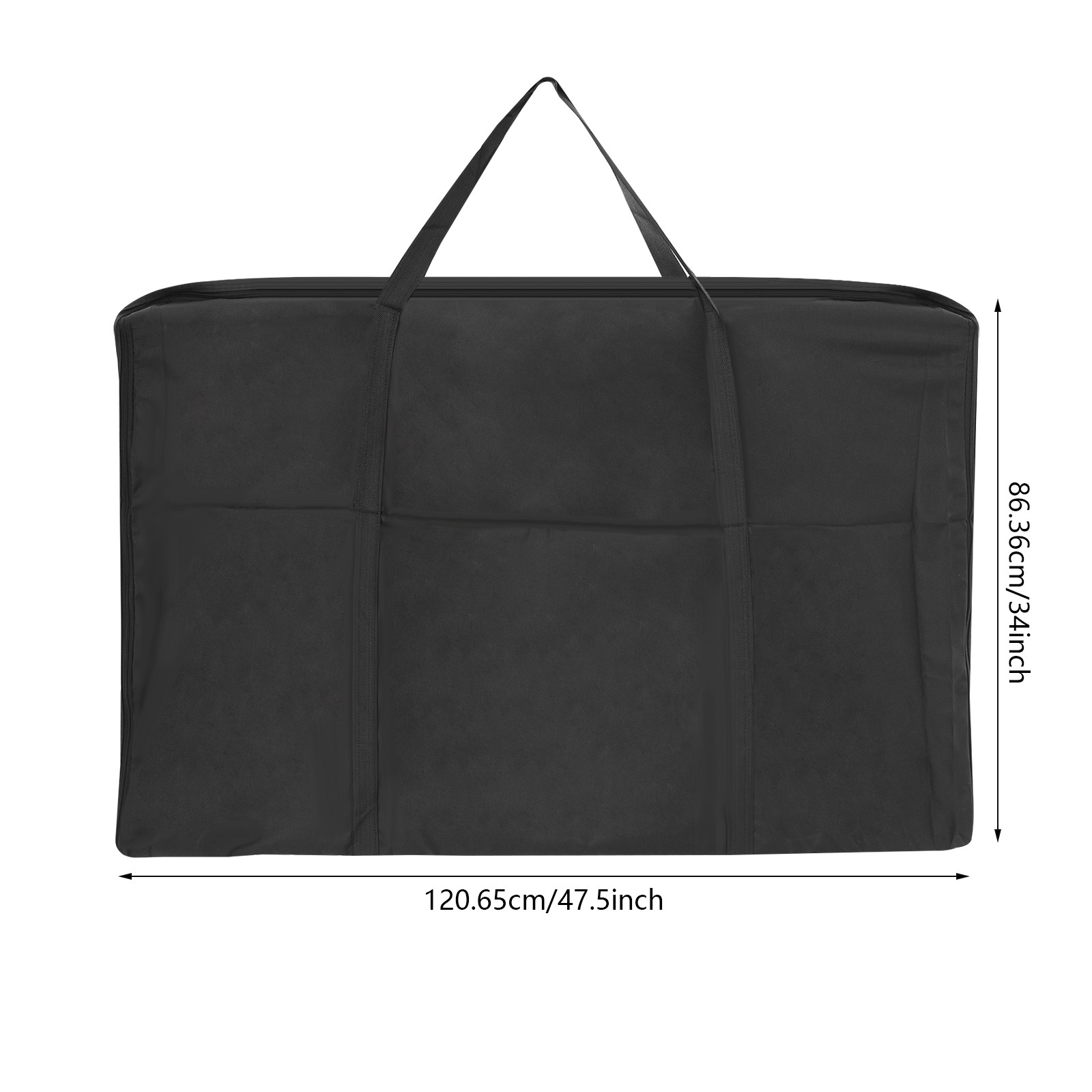 4-Panel 28x47" DJ Foldable Facade Event Booth Panel Portable Cover Screen w/ Bag