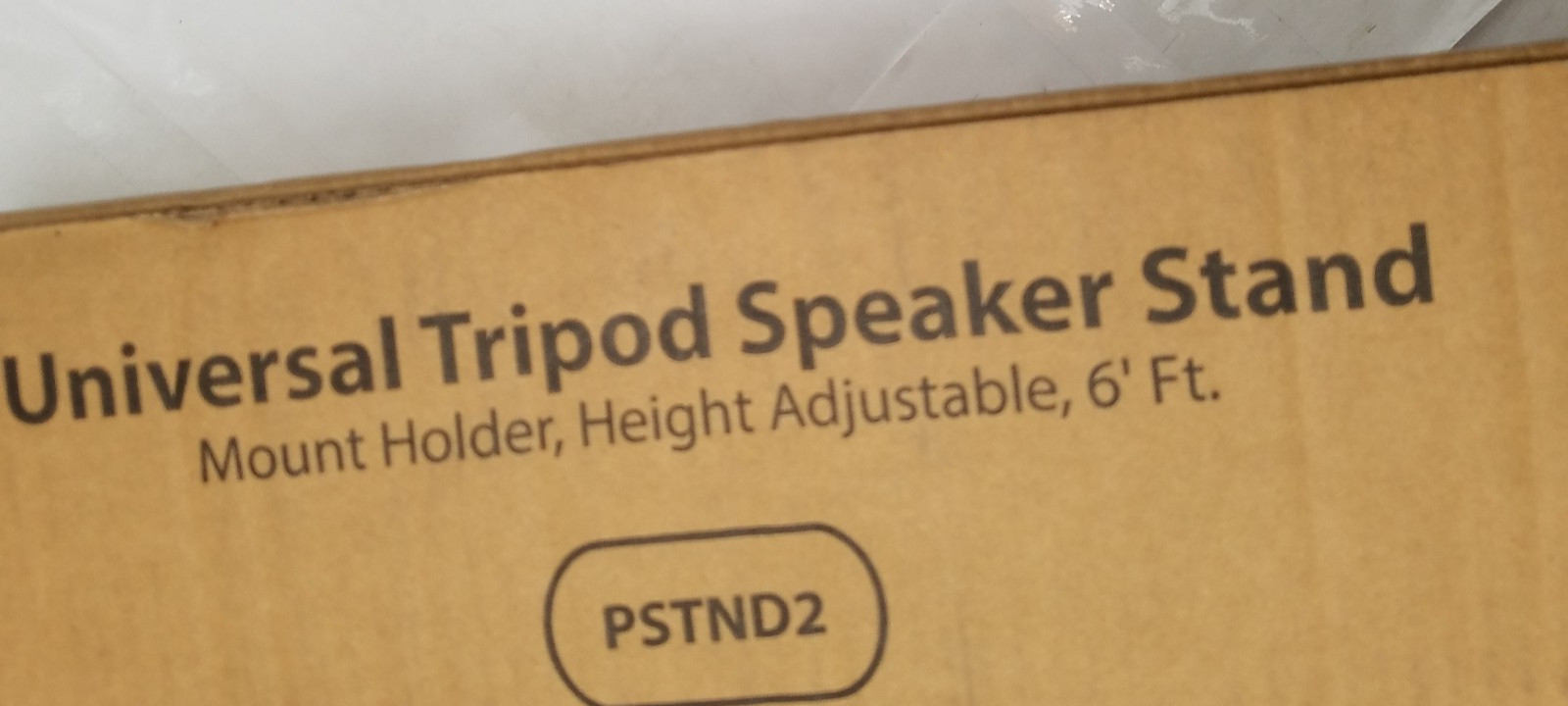 Pyle Universal Tripod Speaker Stand Mount Holder, Adjustable Height 6' Ft.
